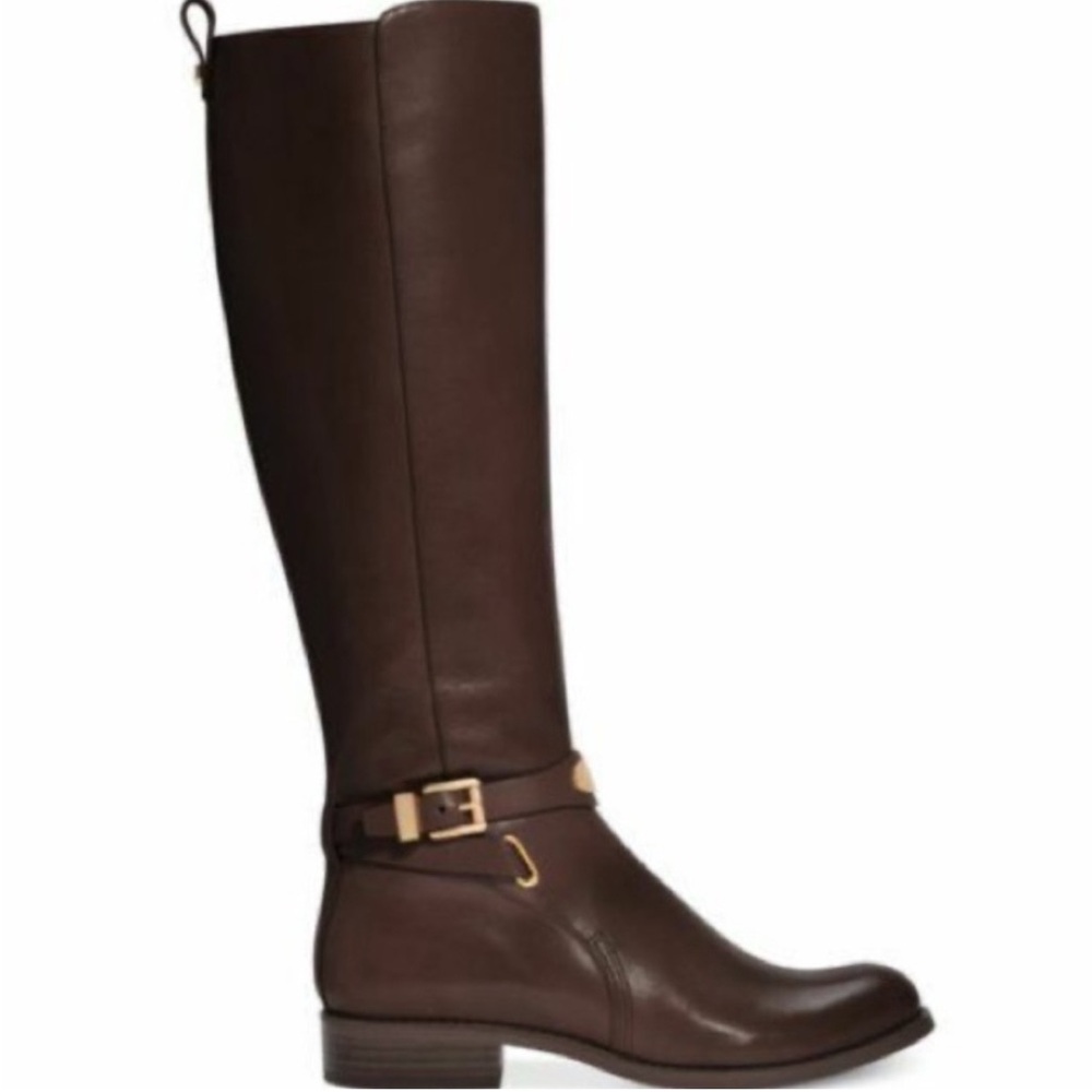 Michael Kors Arley Brown Riding Boot